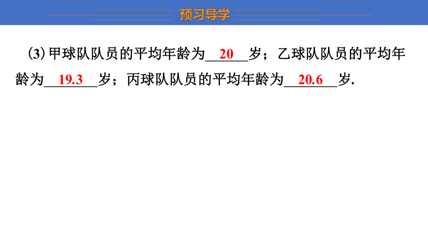 6.3 从统计图分析数据的集中趋势 课件(共19张PPT) 北师大版八年级上册数学