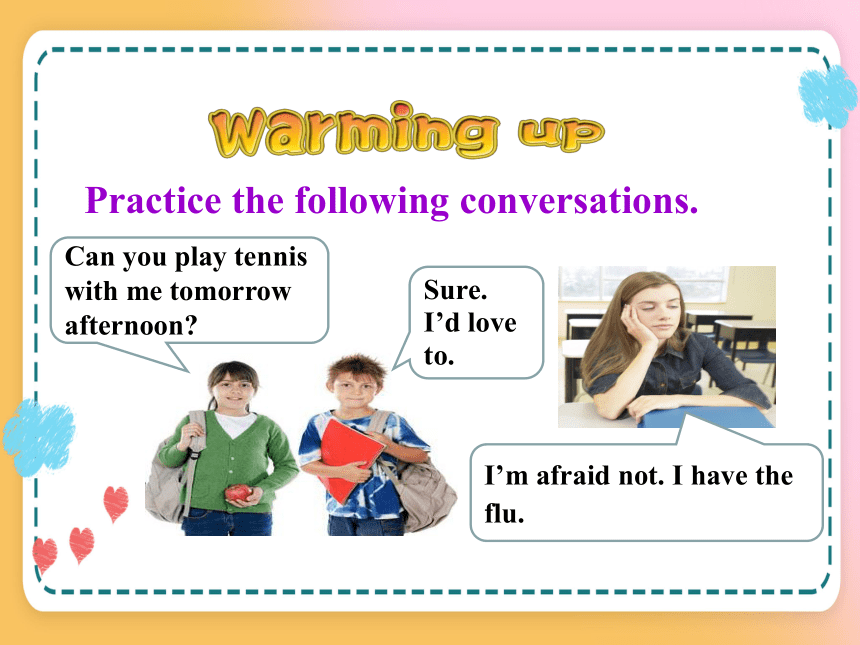 人教版八年级上册Unit 9 Can you come to my party? Section A Grammar Focus-3c 语法课件(共43张PPT)