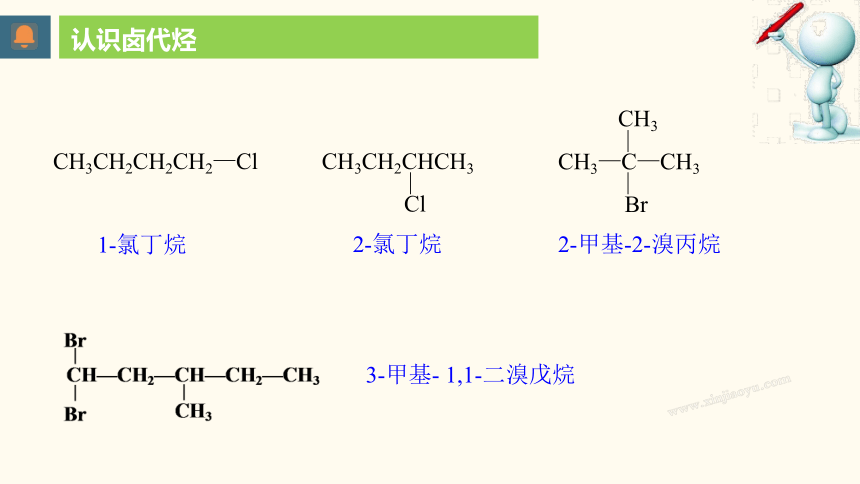 3.1 卤代烃课件（共42页）2023-2024学年高二化学人教版(2019)选择性必修3