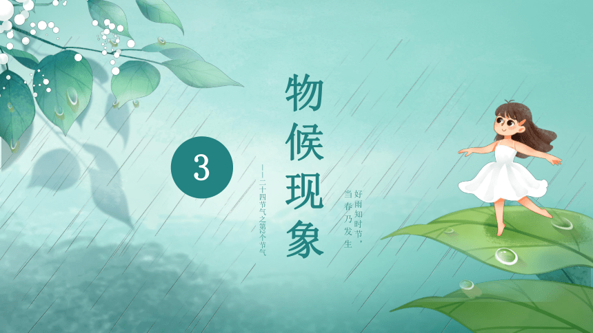 第02讲：雨水-中华传统文化二十四节气介绍精美课件专辑