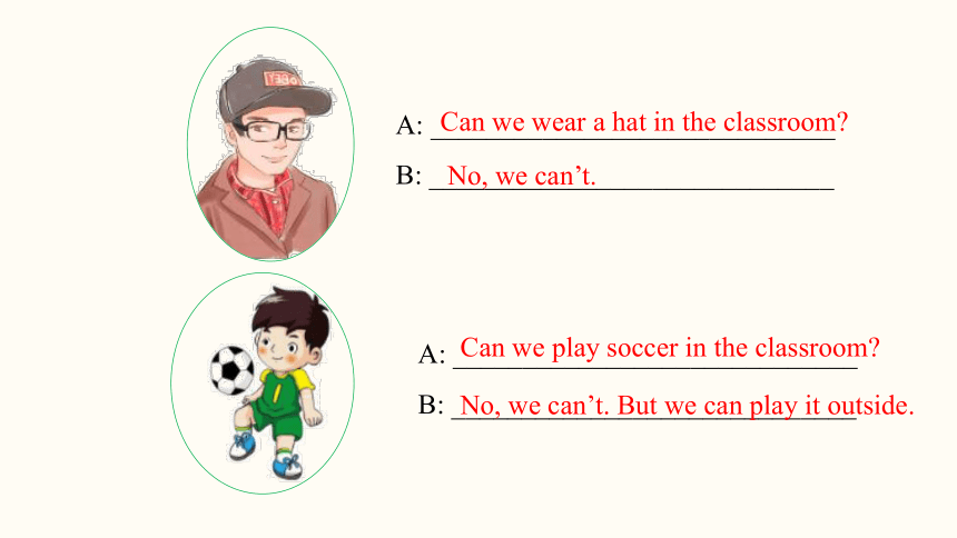 Unit 4 Don't eat in class. Section A (2a~2d) 课件（29张PPT） 2023-2024学年人教版英语七年级下册