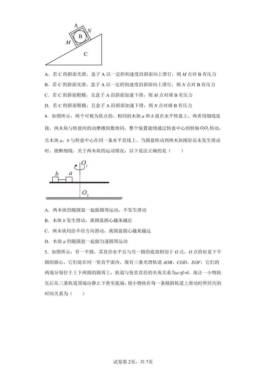 辽宁省重点高中2023-2024学年高三上学期开学考试物理试题(含解析）