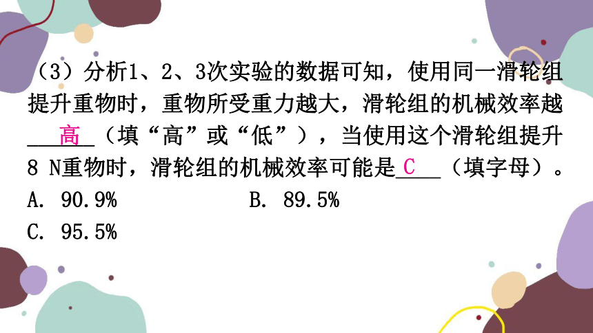 九年级下册 综合实验题专题  （有答案 共32张ppt）粤沪版九年级物理全册