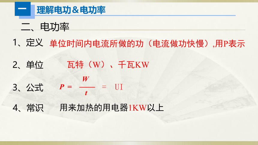 人教版初中物理一轮复习课件——电功＆电功率(共12张PPT)