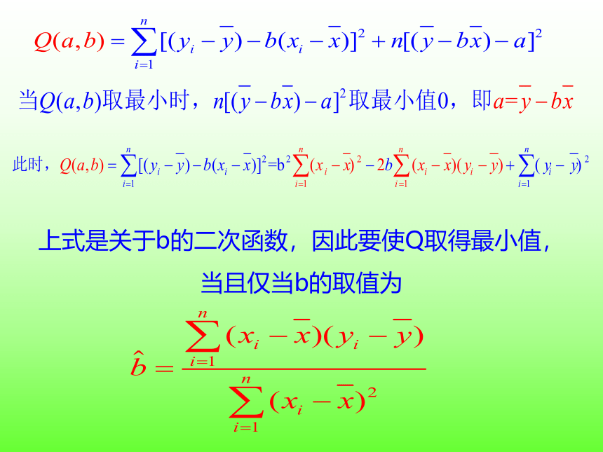 人教A版高中数学选择性必修第三册8.2.2一元线性回归模型参数的最小二乘估计  课件（共40张PPT）