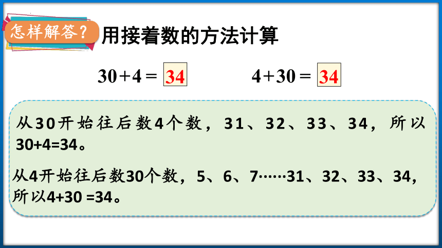 苏教版一年级下册数学3.3 整十数加一位数及相应的减法 课件（32张ppt）