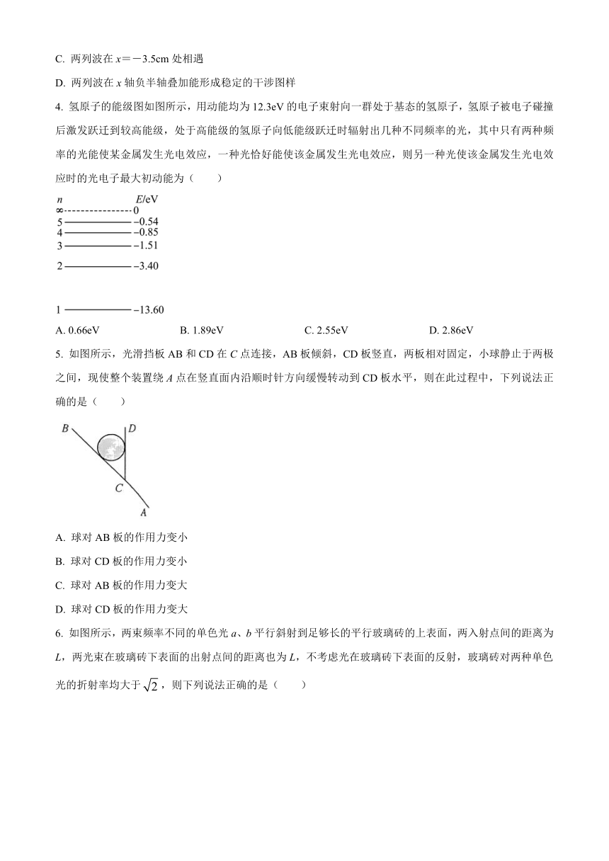 （解析版）江西省红色十校2023-2024学年高三上学期9月联考物理试题（原卷版+解析版）