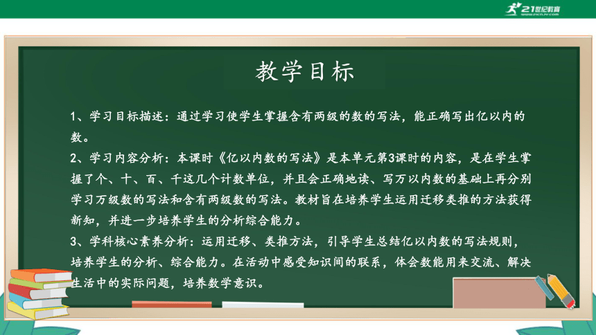 新人教版4年级上册 1.3 亿以内数的写法 教学课件（29张PPT）