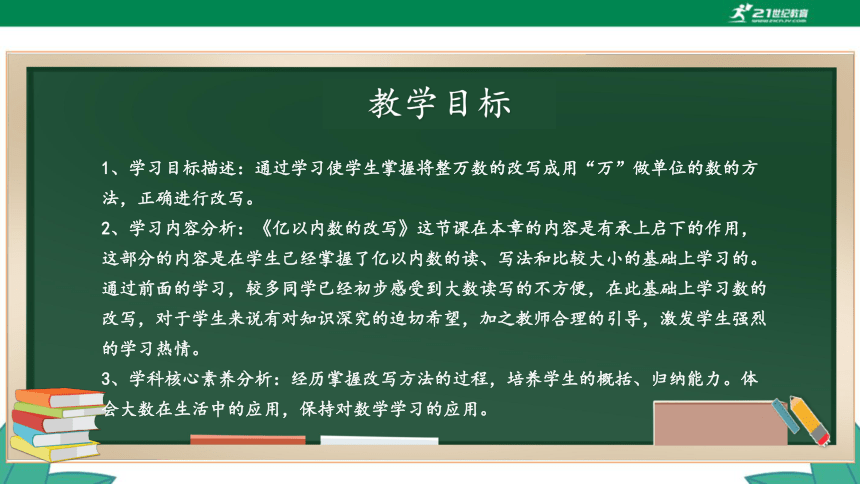 新人教版4年级上册 1.5 亿以内数的改写 教学课件（20张PPT）