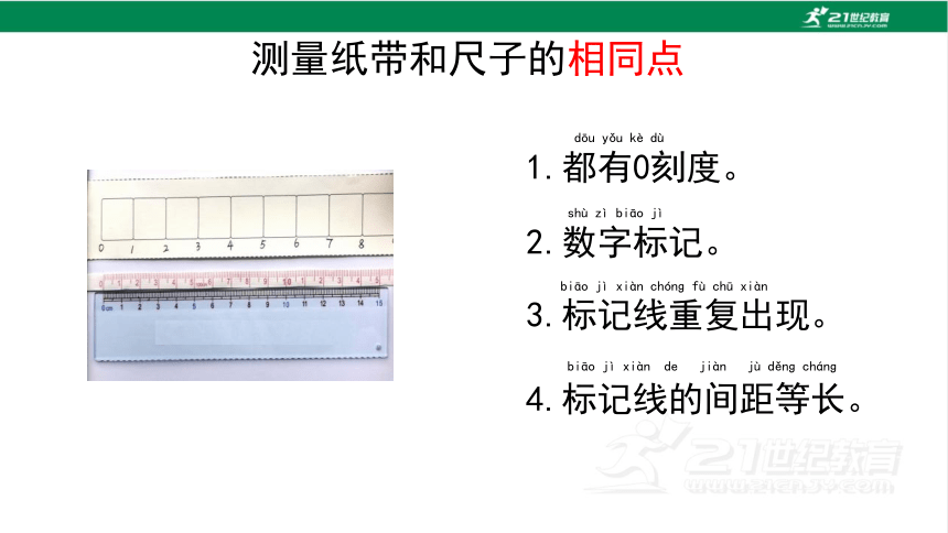 2.7 比较测量纸带和尺子 课件（41张PPT）