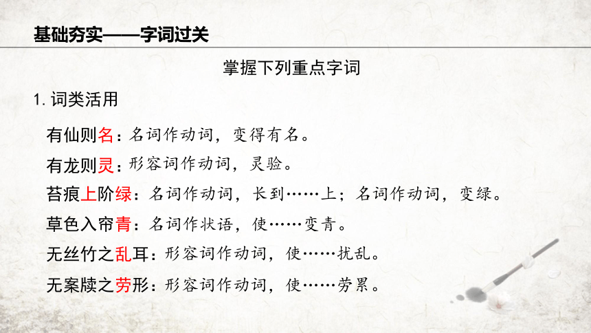 17 陋室铭  课件(共22张PPT) 2023-2024学年初中语文部编版七年级下册