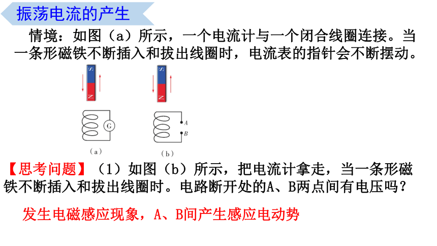 4.1 电磁振荡（课件） 高二物理 (共22张PPT)（粤教版2019选择性必修第二册）