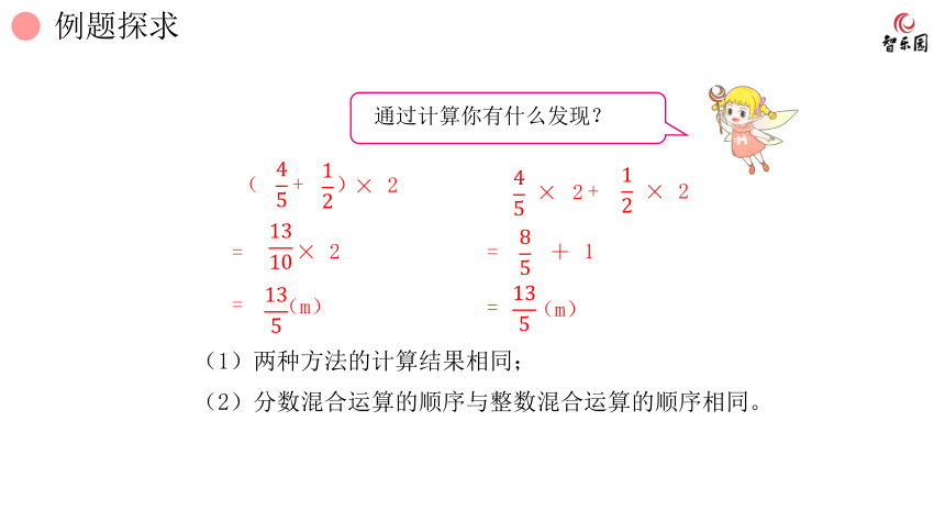 人教版小数六年级上册 1.4 分数乘法--乘法运算定律推广到分数 课件