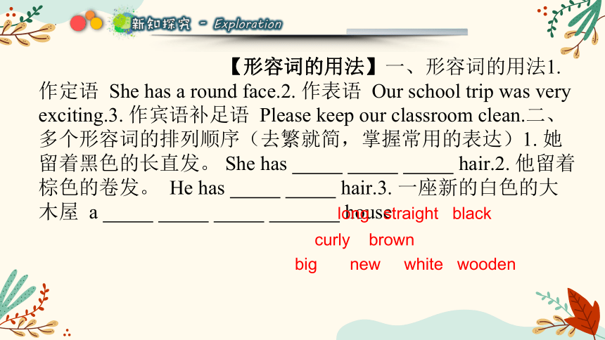 Unit 1  What does he look like?单元课件(共42张PPT)鲁教版(五四学制)七年级英语上册