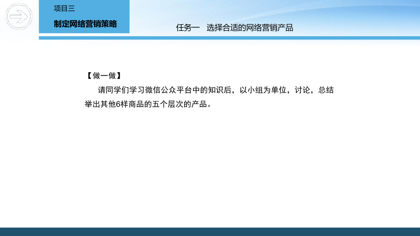 3.1 选择合适的网络营销产品 课件(共38张PPT)- 《网络营销》同步教学（重庆大学·2020）