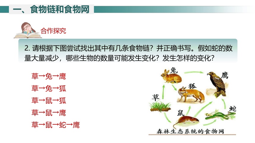 1.2.2 生物与环境组成生态系统（2） 课件(共21张PPT)-2023-2024学年七年级生物上册