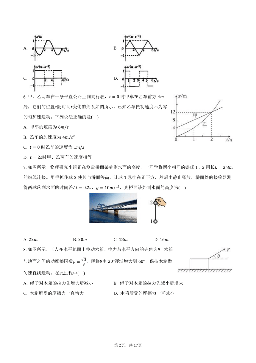 山东省德州重点中学2023-2024学年高三（上）开学物理试卷（含解析）