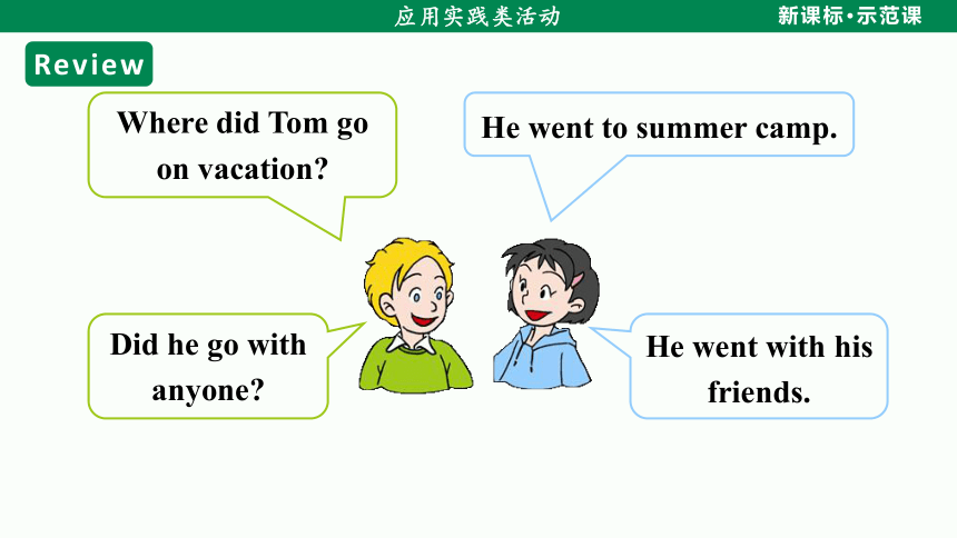 【新课标】Unit 1 Section B (3a—Self Check）课件（人教新目标八上Unit 1 Where did you go on vacation？）