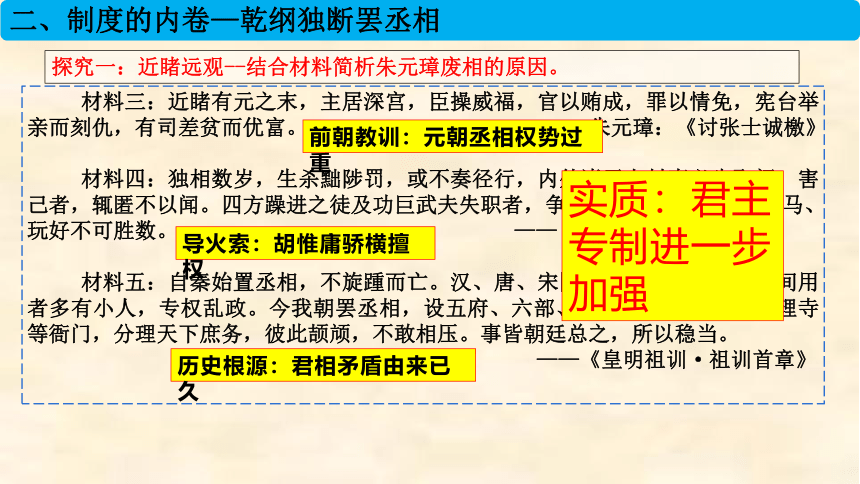 纲要（上）第13课 专制内卷下的盛世兴衰--从明朝建立到清军入关 课件（16张PPT）