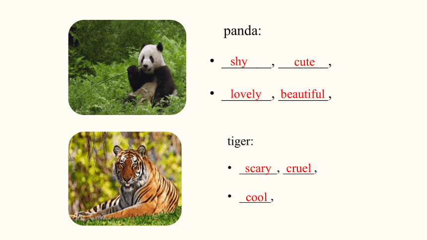 Unit 5 Why do you like pandas?  Section B (3a~Self Check) 课件 （23张PPT）2023-2024学年人教版英语七年级下册