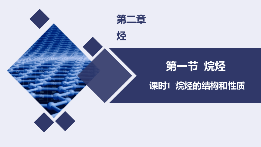 化学人教版（2019）选择性必修3 2.1.1烷烃的结构和性质（共20张ppt）