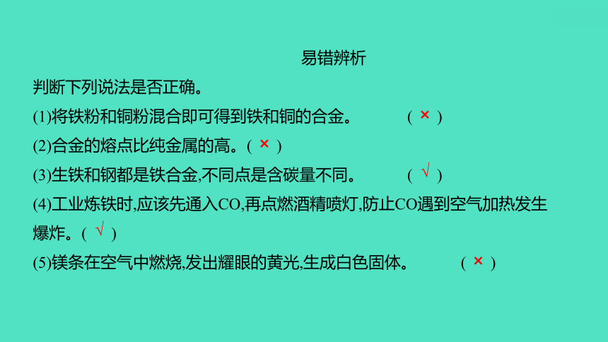 2024中考一轮复习 鲁教版化学 教材基础复习 第十单元　金属 课件(共83张PPT)