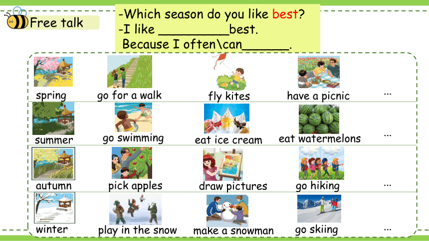 Unit 2 My favourite season Part B Read and write 课件 （34张PPT)