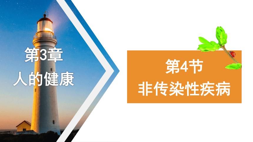 3.4 非传染性疾病 —2023-2024学年浙教版科学九年级下册（课件 23张ppt）