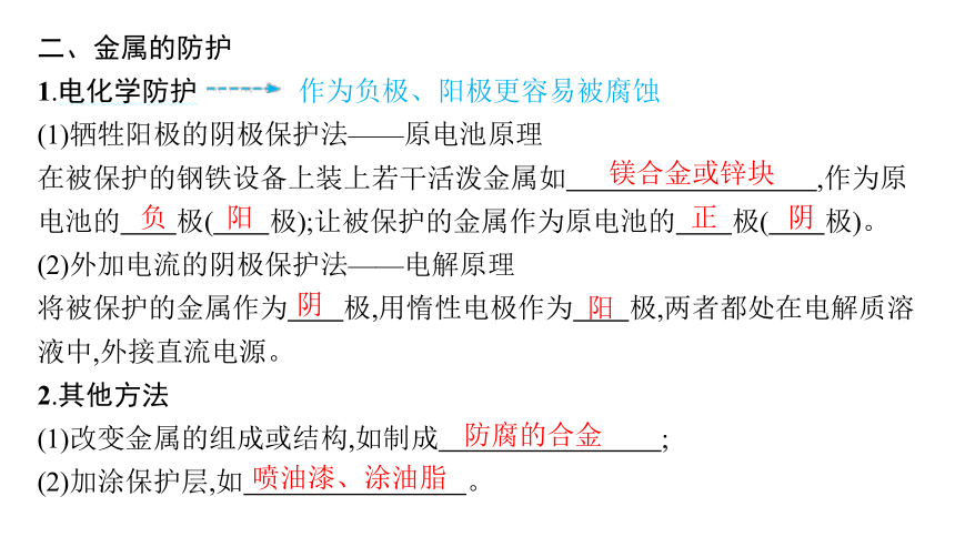 1.3　金属的腐蚀与防护   课件(共49张PPT) 2023-2024学年高二化学苏教版选择性必修1