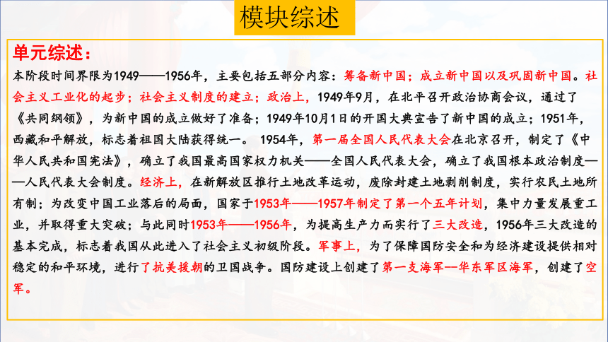 专题16中华人民共和国的成立和巩固（精讲课件）2024年中考历史一轮复习高效精讲课件（统编版）