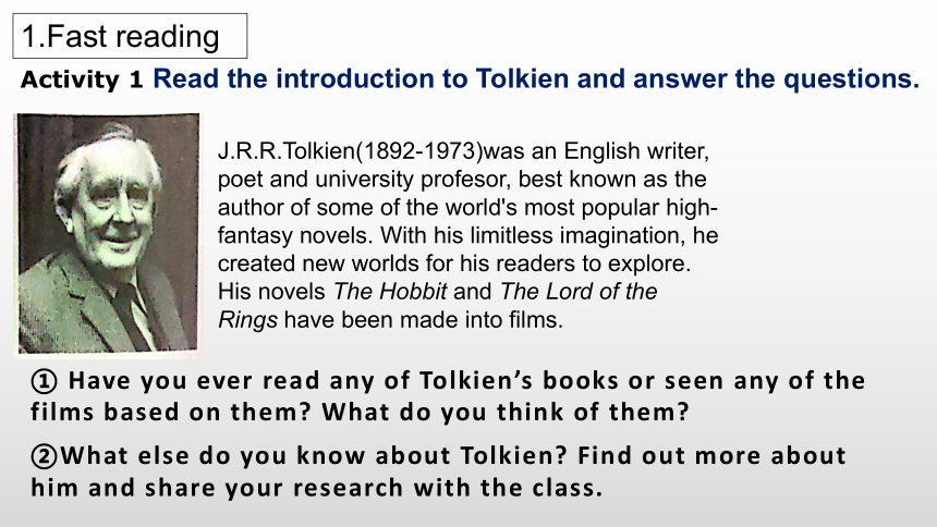 外研版(2019)必修二Unit 2 Let's celebrate Period 1 Starting out and Understanding ideas课件(共22张PPT)