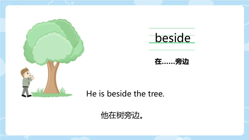 Lesson 3 There is a desk beside the bed 课件(共18张PPT)