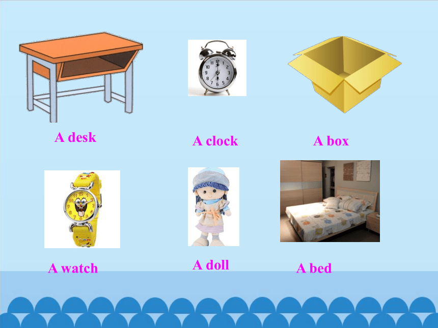 Lesson 2   What's on the desk？ 课件(共15张PPT)