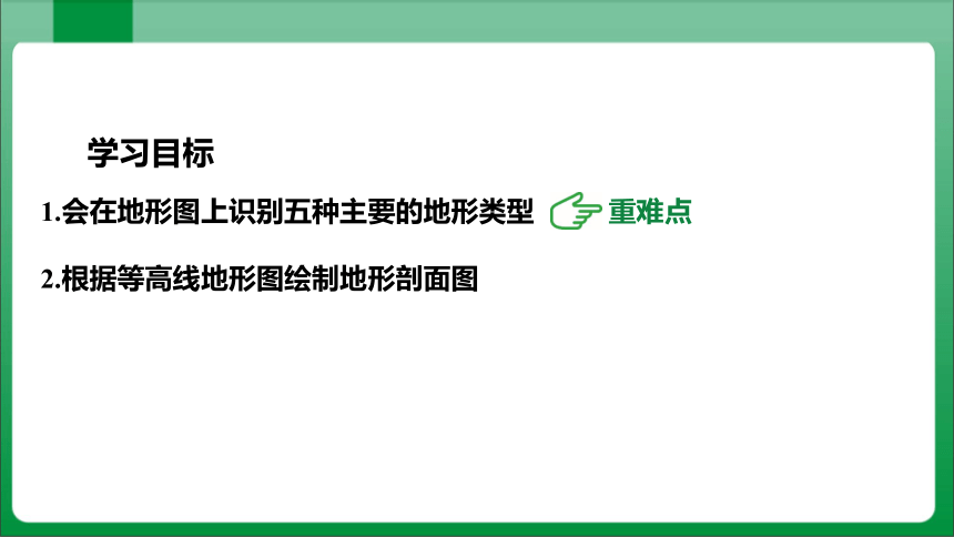 1_4_2分层设色地形图地形剖面图（课件）【人教版七上地理高效实用备课】(共28张PPT)