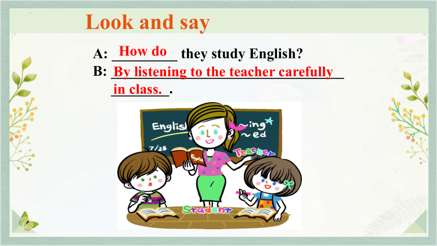 Unit1 How can we become good learners SectionB 1a-1e课件(共22张PPT)
