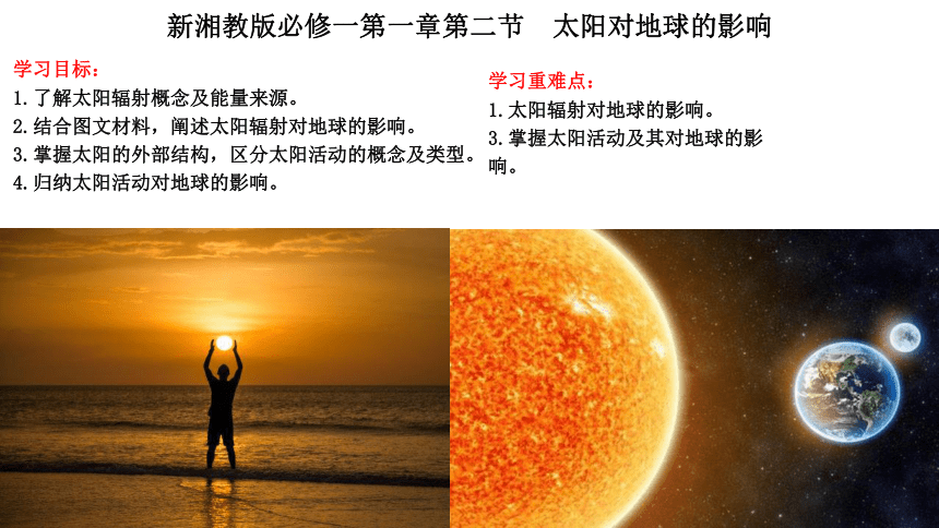 1.2太阳对地球的影响课件（25张）