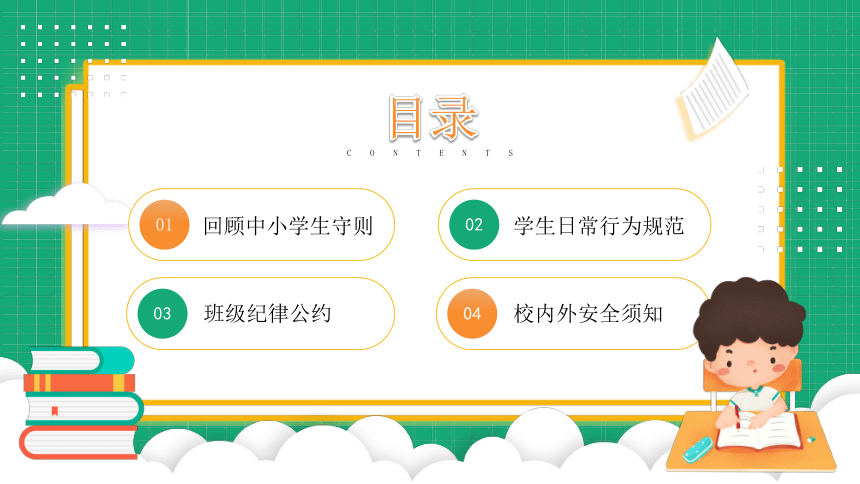 2023年季开学第一课 心中有规矩 行为定方圆 课件 (28张PPT)