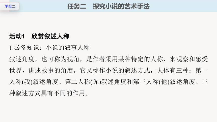 第三单元 小说任务整合 课件(共31张PPT)2023-2024学年统编版高中语文选择性必修上册