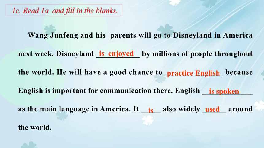 Unit 3 English around the World Topic 1  Section A 课件 (共20张PPT)