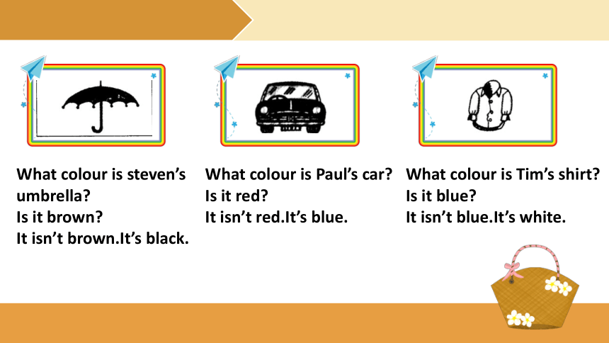 新概念英语第一册Lesson What colour is your课件(共25张PPT,含内嵌视频)