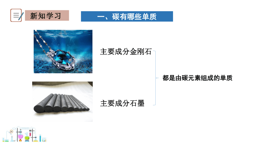 5.2 组成燃料的主要元素——碳 第1课时 课件 2023-2024学年初中化学科粤版九年级上册(共20张PPT)