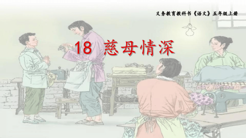 18慈母情深（第二课时） 课件 (共29张PPT)