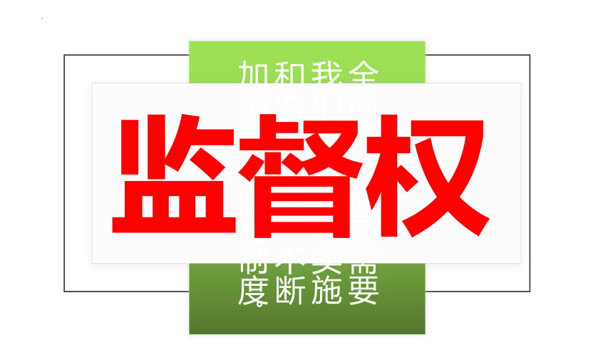 2.2 加强宪法监督 课件(共20张PPT)-2023-2024学年统编版道德与法治八年级下册