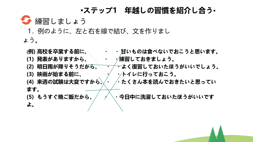 第6课 年越し课件-2023-2024学年高中日语人教版第二册（28张）