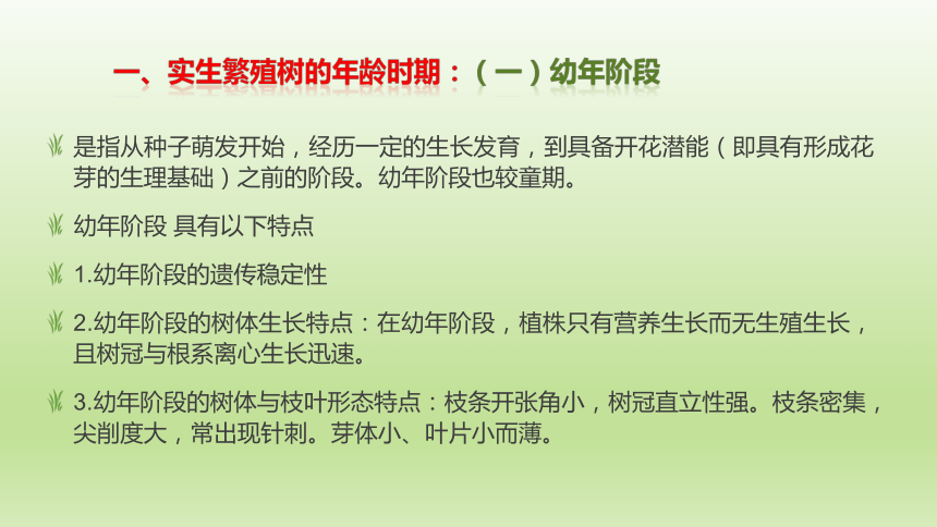 1.3.6果树的生命周期 课件(共17张PPT）-《果树生产技术》同步教学（中国农业出版社）