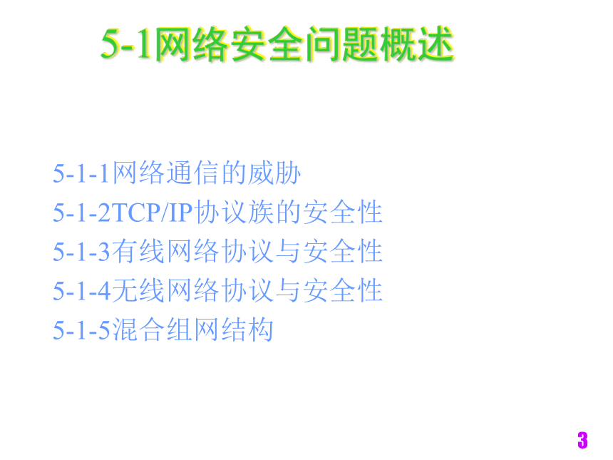 电子商务技术与安全（铁道版）  第5章网络安全知识与安全组网技术 课件(共320张PPT)