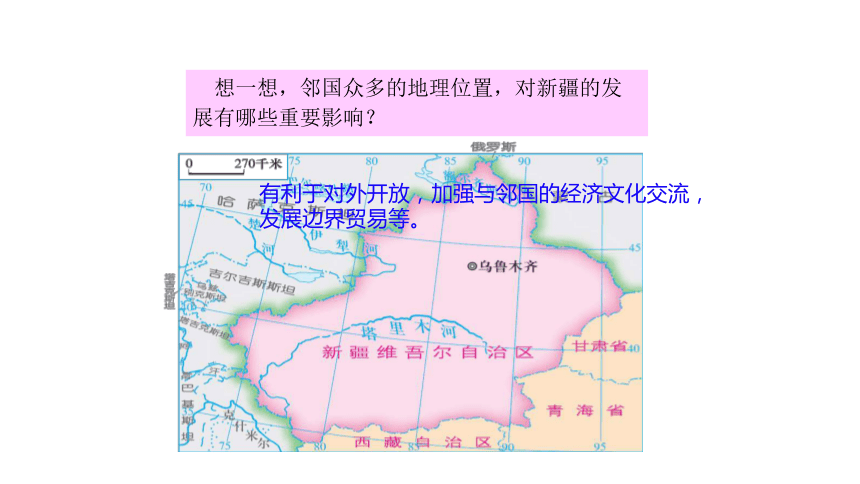 8.3 新疆维吾尔自治区的地理概况与区域开发(第1 课时) 位置与范围、自然地理环境 课件(21张PPT)  八年级地理下学期湘教版