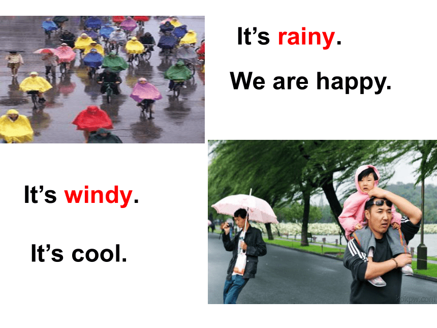 Unit 5 What's the weather like today Part A Let's learn 课件(共15张PPT)