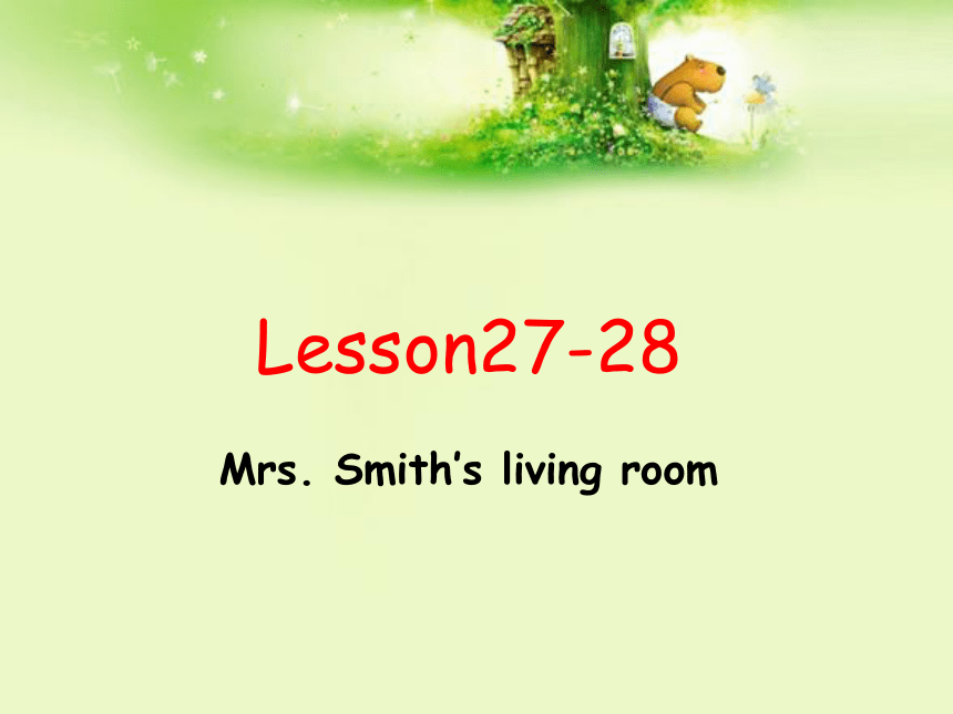 新概念英语第一册 Lesson27-28 课件 (共22张PPT)