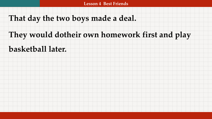 Unit 1 Lesson 4 Best Friends 2023-2024学年初中冀教版英语八年级上册 课件 (共44张PPT)